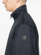 ジャケット ベル風防 Moncler ダークブルー Homme