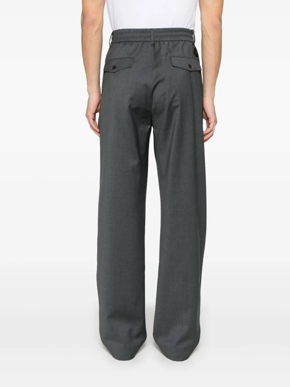 Calças Calças Carrot Moncler Cinza Homme