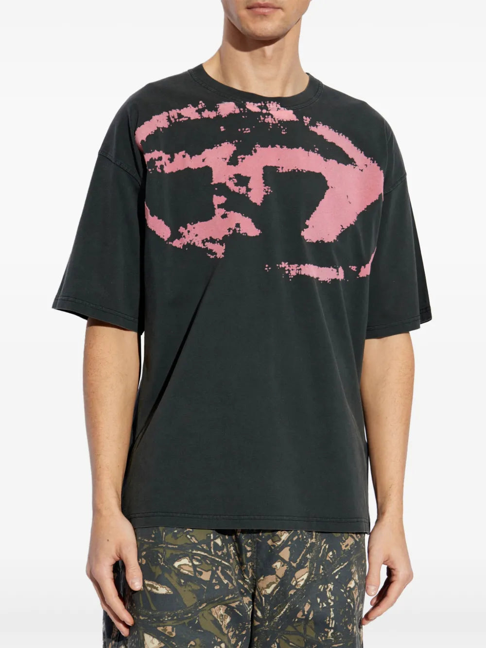 T-shirts T-shirt T-box R21 Diesel Black Homme