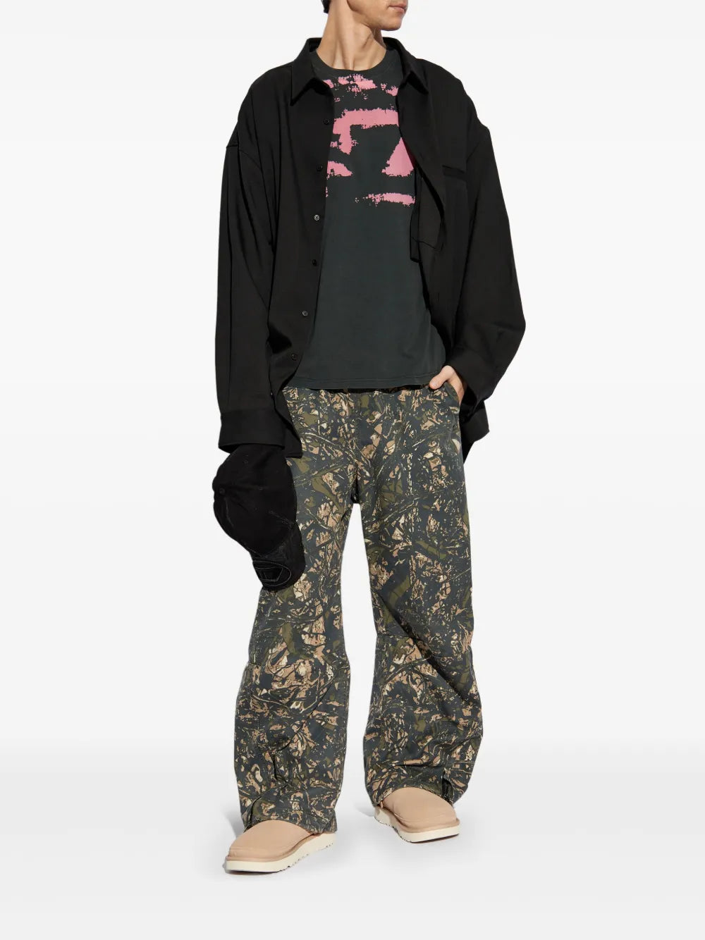 T-shirts T-shirt T-box R21 Diesel Black Homme