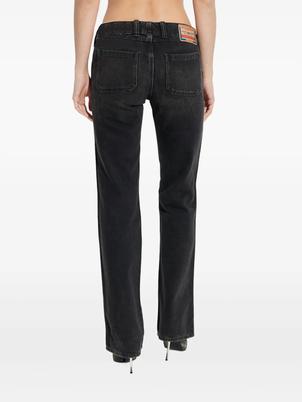 Pantaloni D-Keate L.30 Jeans Diesel Nero Femme