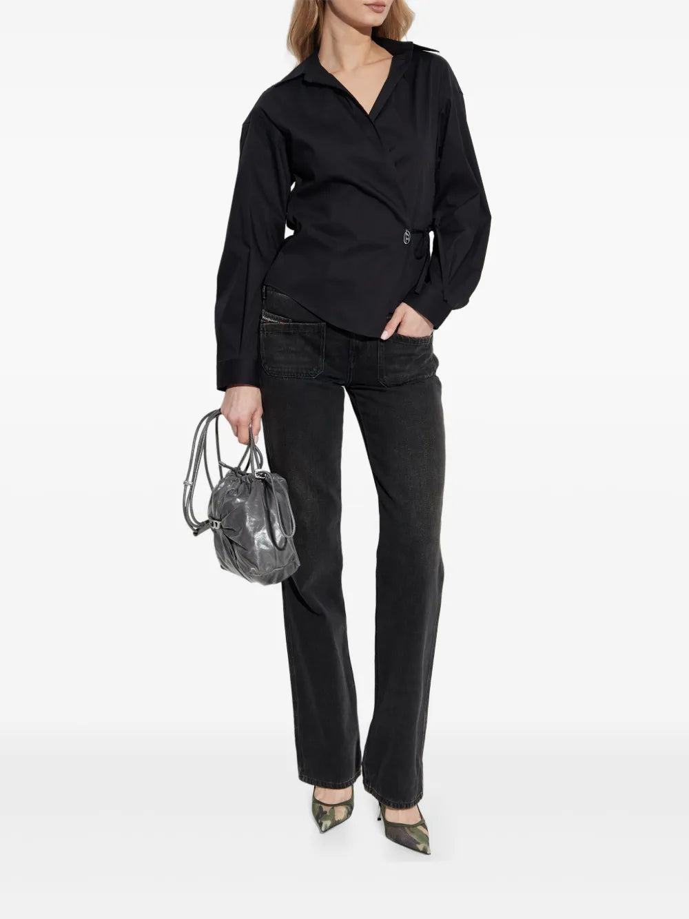 Pantalons Jeans D-Keate L.30 Diesel Noir Femme