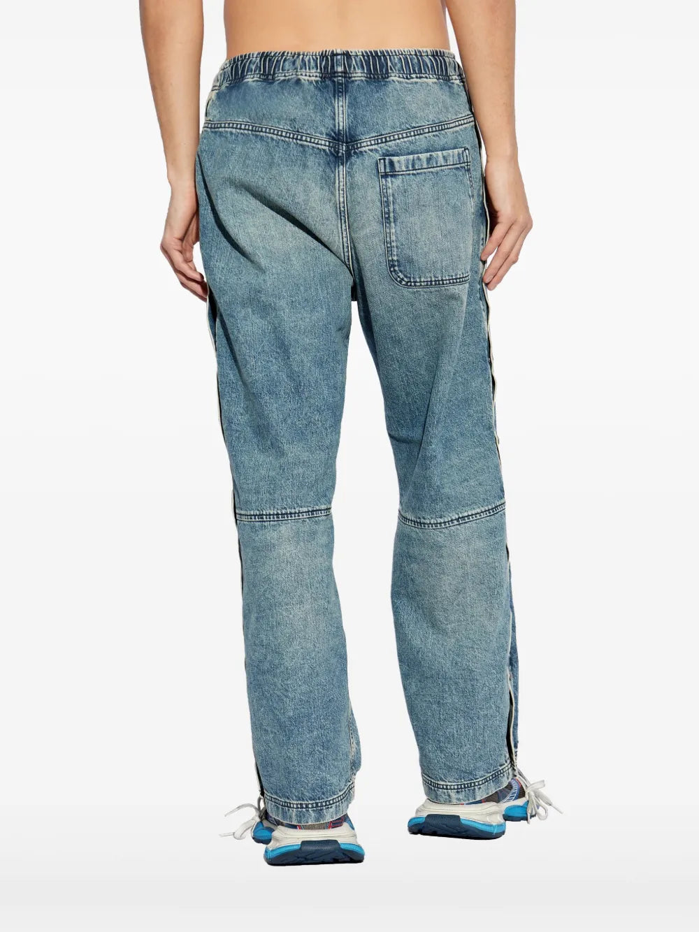 Pantalons D-Axfor Snap Jeans Diesel Blau Unisexe