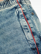 Pantalons D-Axfor Snap Jeans Diesel Blau Unisexe