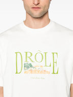 Camisetas Camiseta Tennis Court Drole De Monsieur Blanco Homme