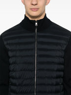 Jaquetas Casaco Estofado Bicolor Moncler Azul escuro Homme