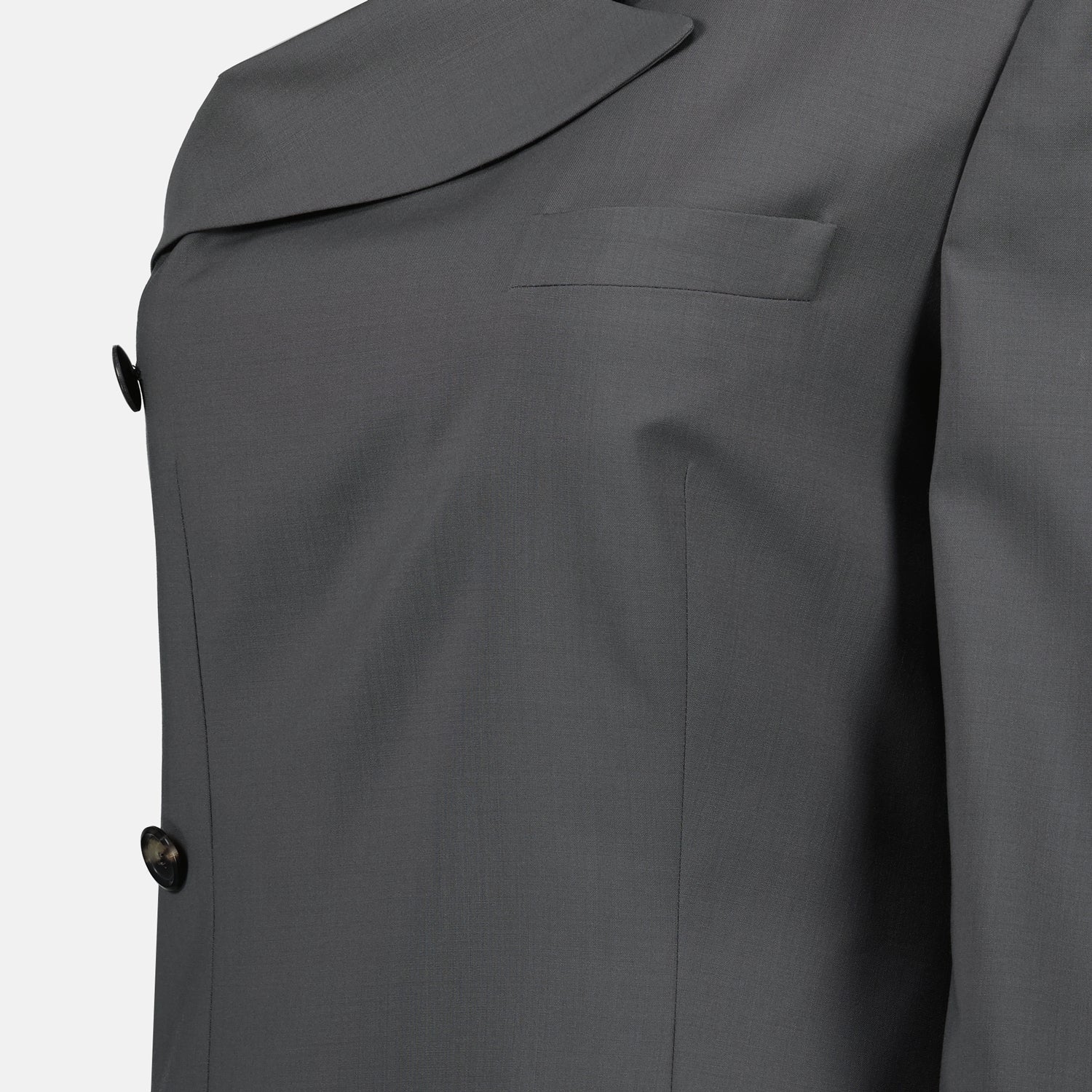 Abiti Abito Blazer Asimmetrico Moschino Grigio Femme