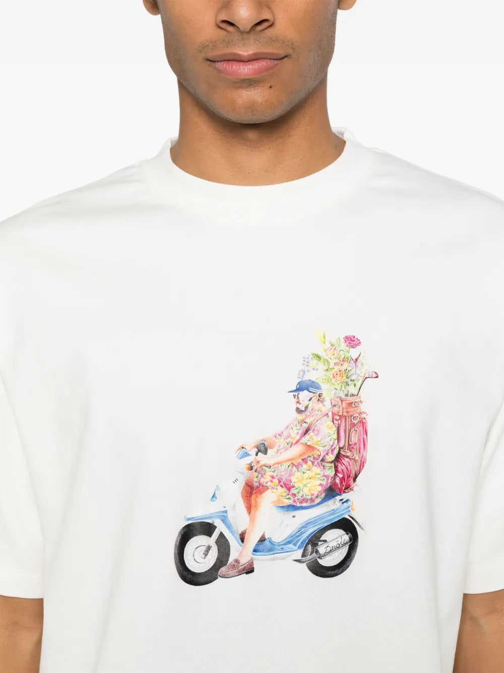 T-shirts T-shirt Golfeur Drole De Monsieur Blanc Homme