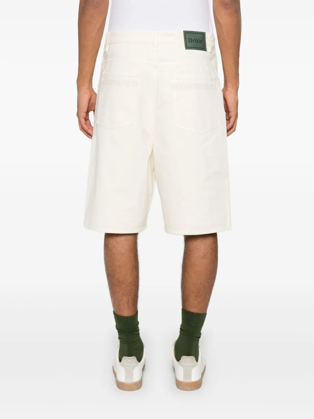 Shorts Short baggy Drole De Monsieur Beige Homme