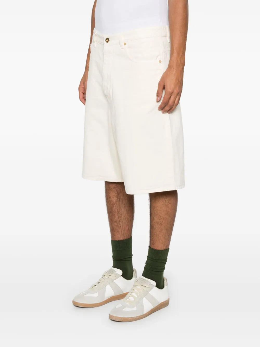 Shorts Short baggy Drole De Monsieur Beige Homme