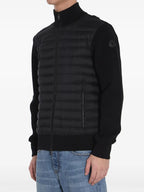 Jaquetas Casaco Interior em Tom Duplo Moncler Preto Homme