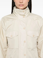 Jaquetas Casaco com Capuz Nor Moncler Grenoble Bege Femme