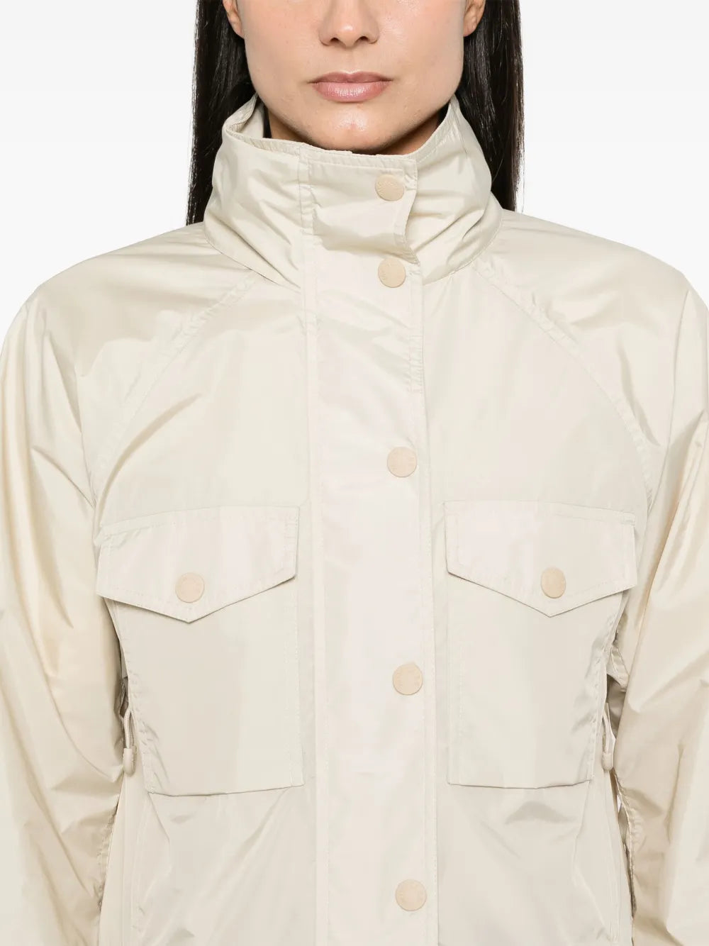 Vestes Veste à capuche Nor Moncler Grenoble Beige Femme
