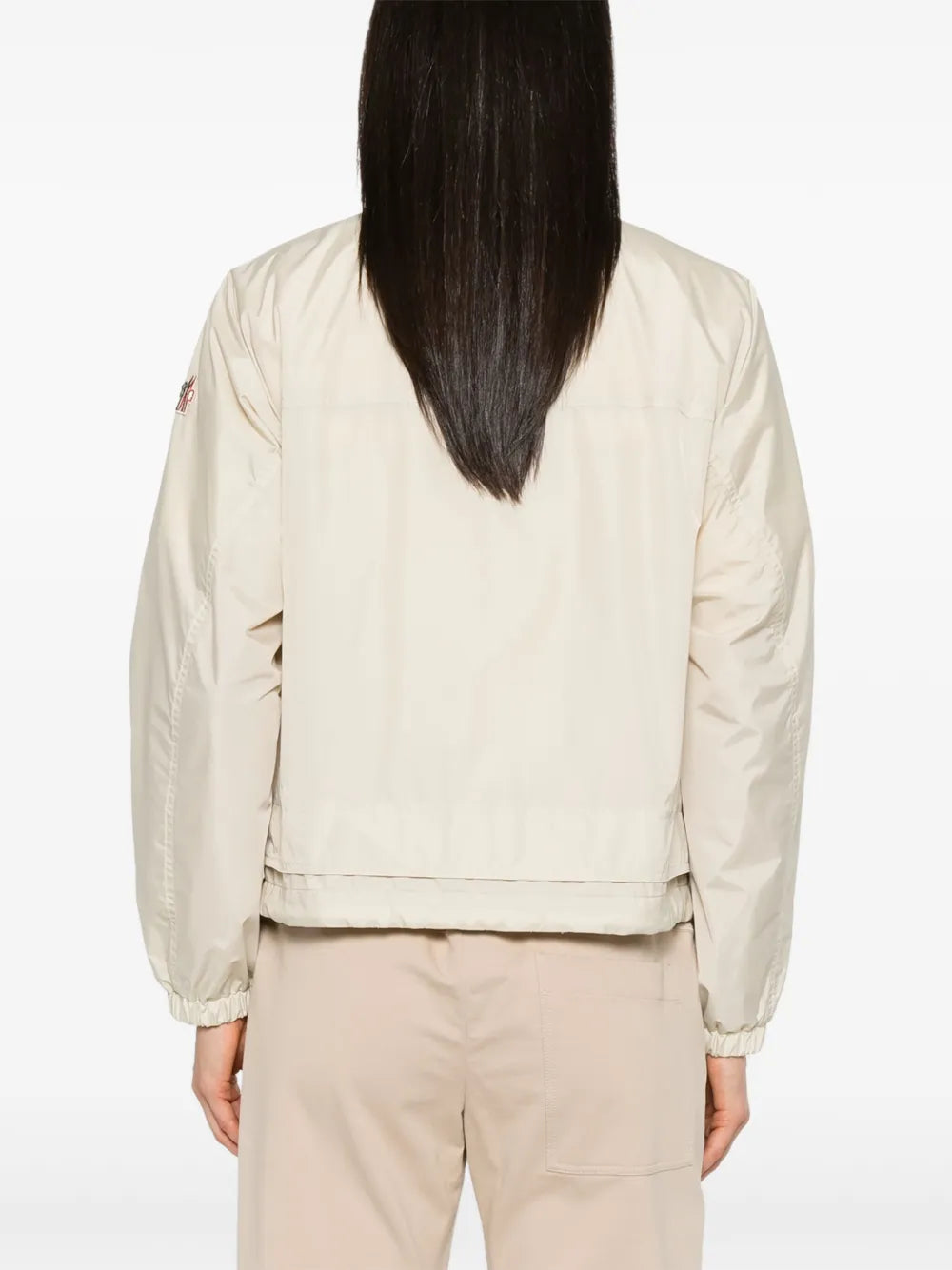 Jacken Nor Kapuzenjacke Moncler Grenoble Beige Femme