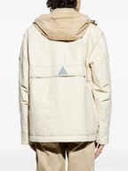 Jaquetas Casaco de Plumas de Algodão Kelpius Moncler Grenoble Bege Homme