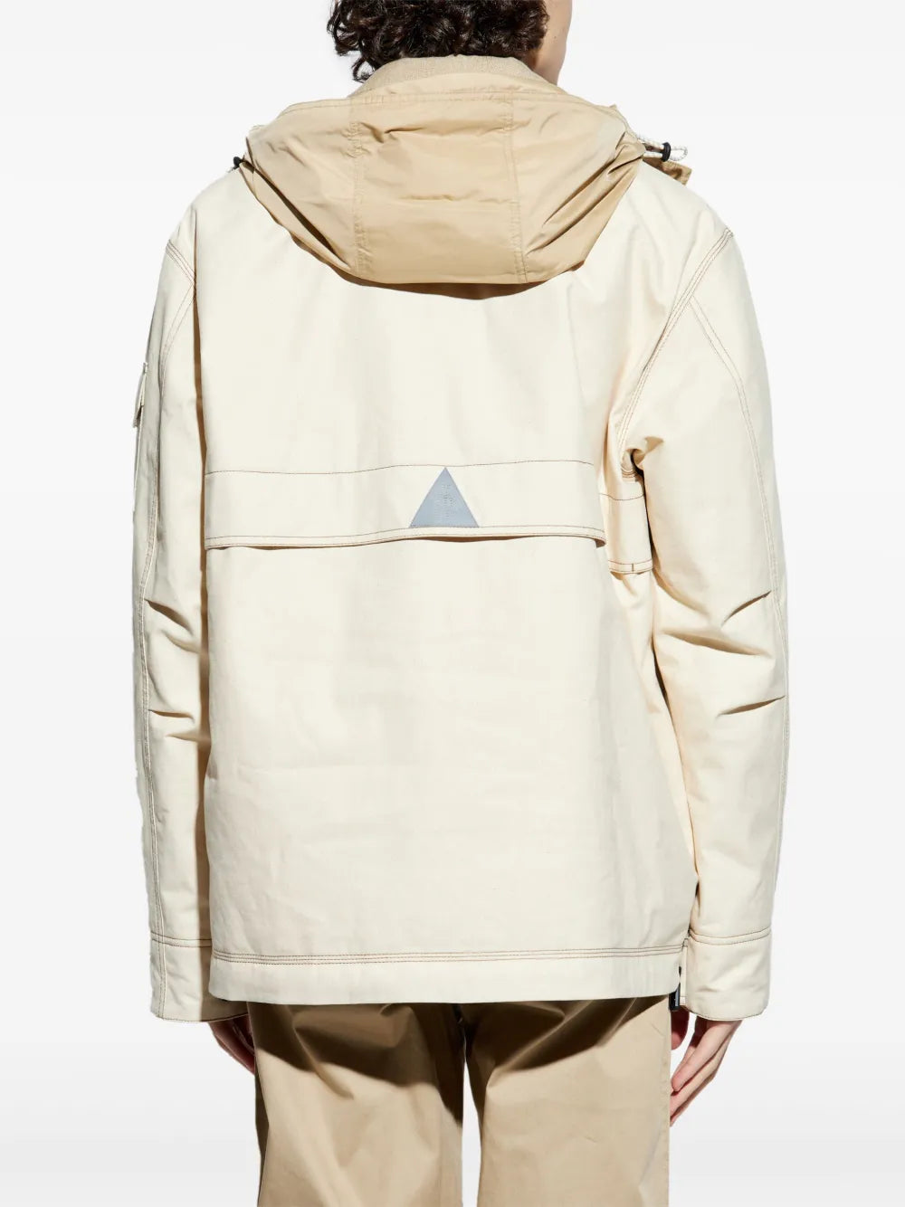 Jaquetas Casaco de Plumas de Algodão Kelpius Moncler Grenoble Bege Homme