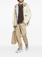 Jaquetas Casaco de Plumas de Algodão Kelpius Moncler Grenoble Bege Homme