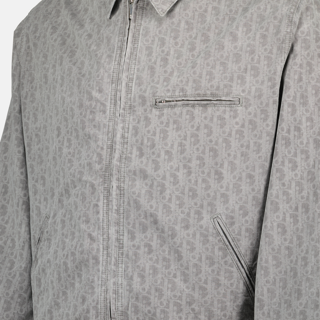 ジャケット ジップ付きジャケット Dior グレー Homme