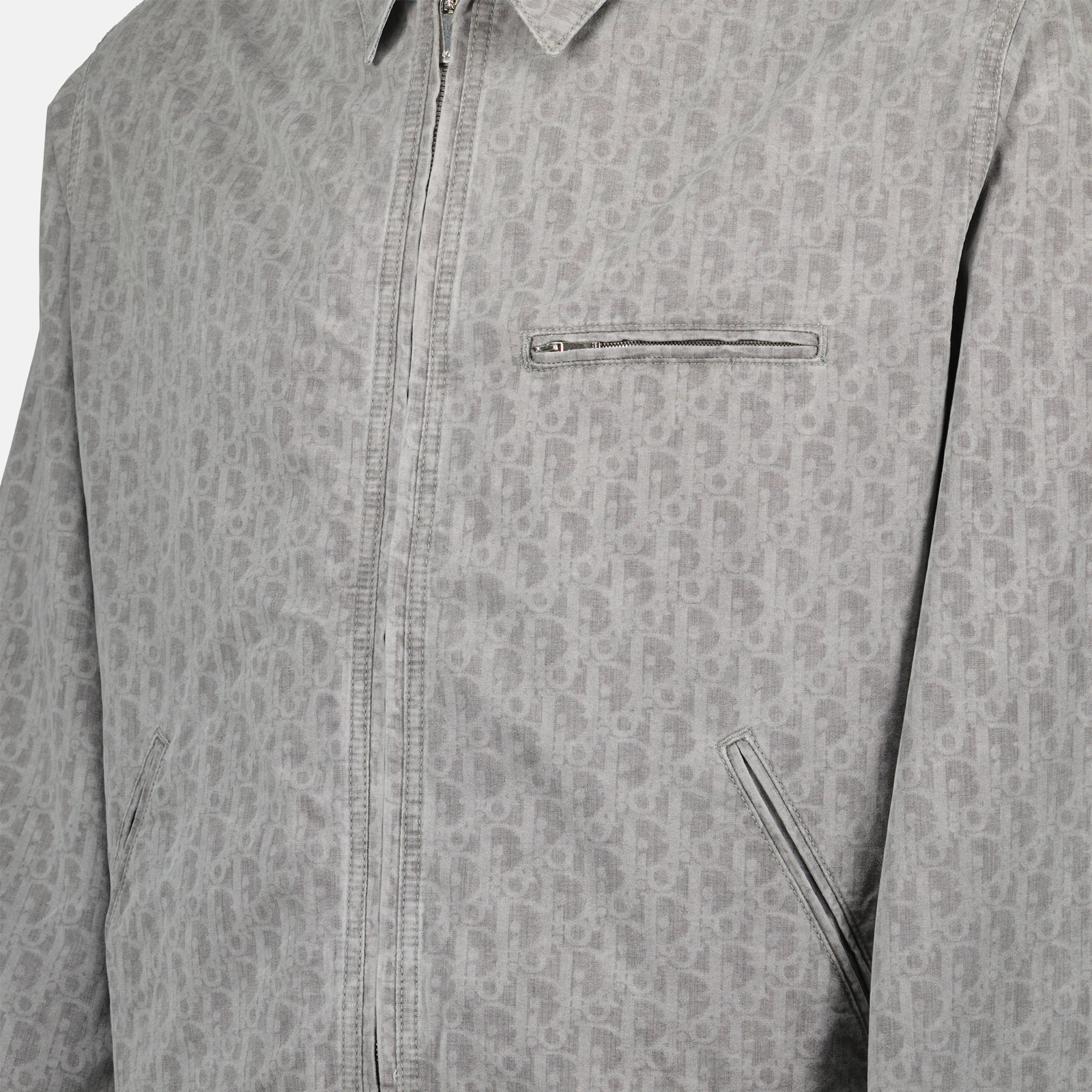 ジャケット ジップ付きジャケット Dior グレー Homme