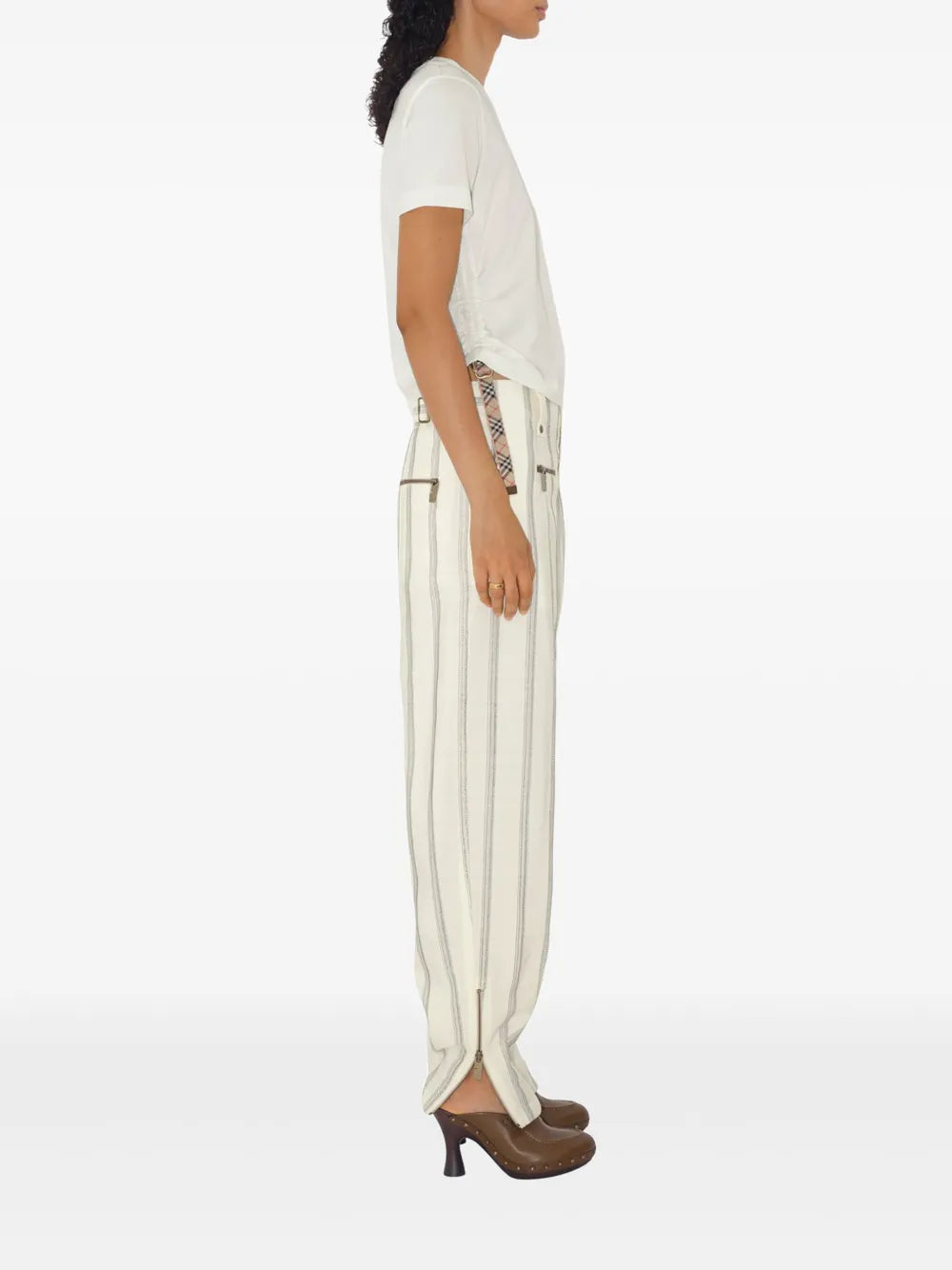 T-shirts T-shirt Festival Burberry Blanc Femme