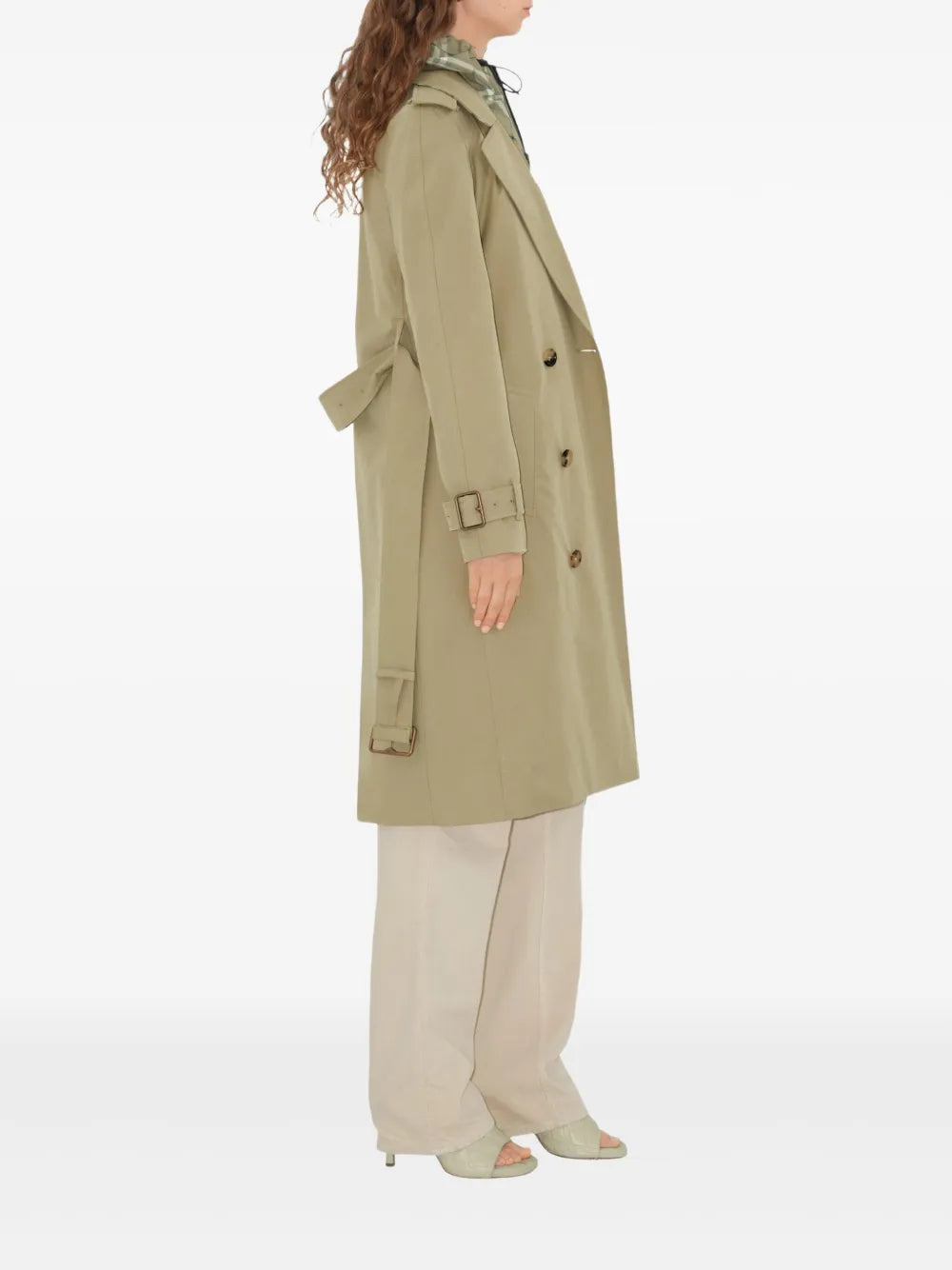 Burberry Long Trench Coat - Women – myCompañero Burberry Long Trench Coat - Women – myCompañero