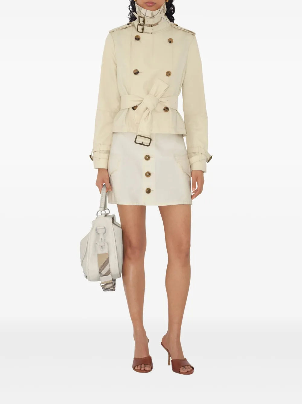 Coats Beige Trench Coat Burberry Beige Women