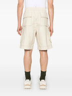 Shorts Shorts cargo in cotone Moncler Grenoble Beige Uomini