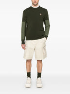 Shorts Shorts cargo in cotone Moncler Grenoble Beige Uomini