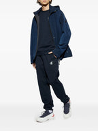 Sweatshirts Sweat à logo délavé Moncler Bleu foncé Homme