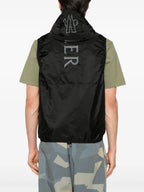 Jaquetas Colete Sem Mangas Moretan Moncler Preto Homme