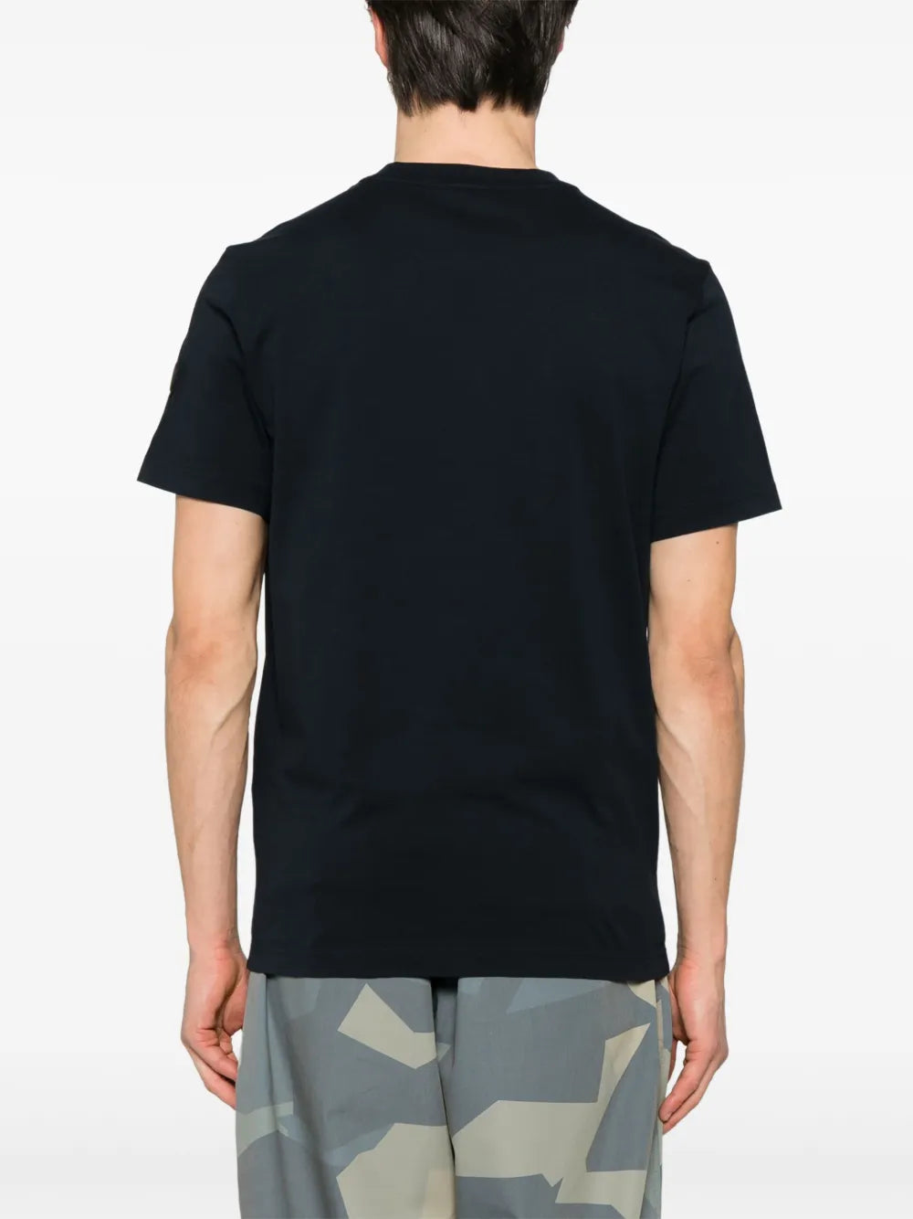 T-shirts Faded Logo T-Shirt Moncler Dark blue Homme