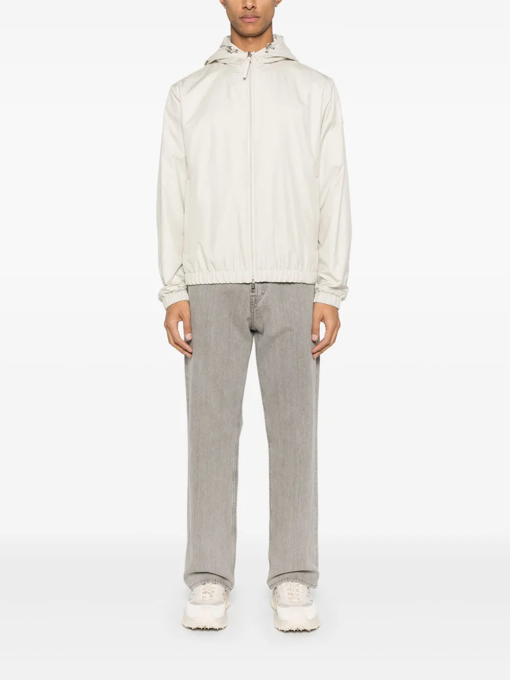 Chaquetas Cortavientos Domene Moncler Blanco Homme