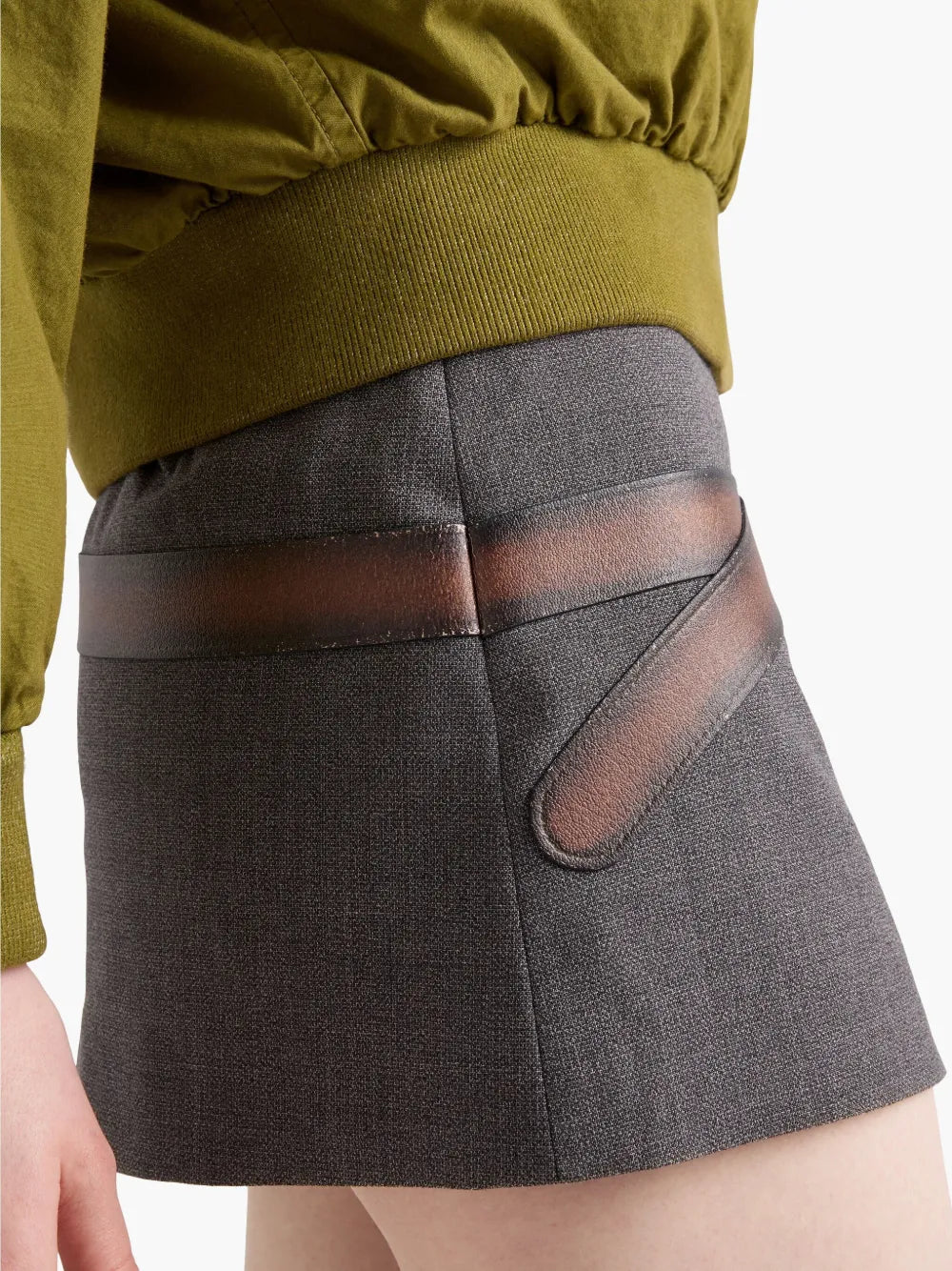 Mini skirt with Prada belt - Women – myCompañero