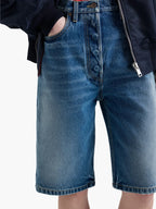 Shorts Denim Shorts Prada Blau Femme