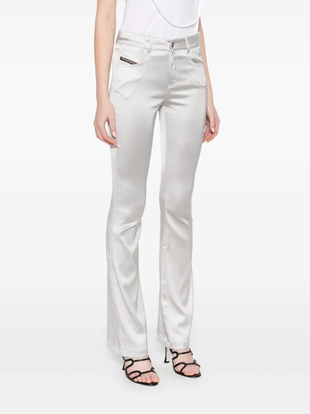 Pantaloni Jeans P-Ebbey Diesel Grigio Donne