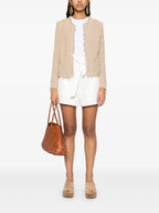 Shorts Short à noeud Hannou Iro Blanc Femme