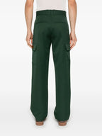 Pantalones Pantalones Cargo de Lana Drole De Monsieur Verde Homme