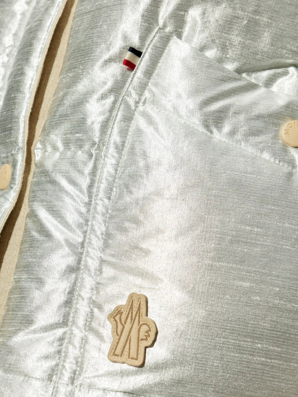 Jackets Pinchot Sleeveless Down Jacket Moncler Grenoble Silver Femme