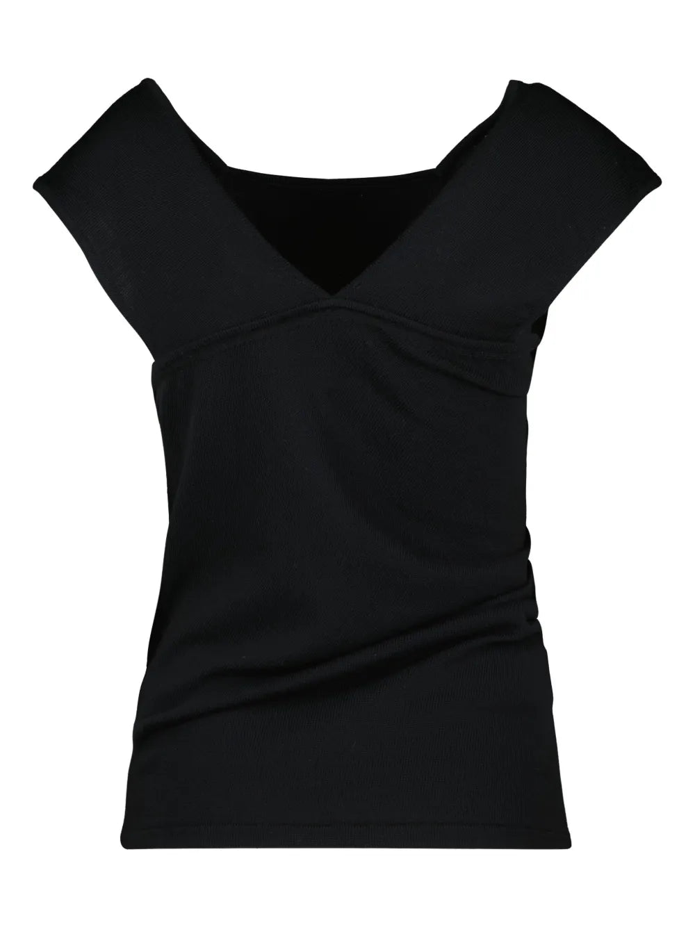 Tops Draped Top Josif Khaite Black Women