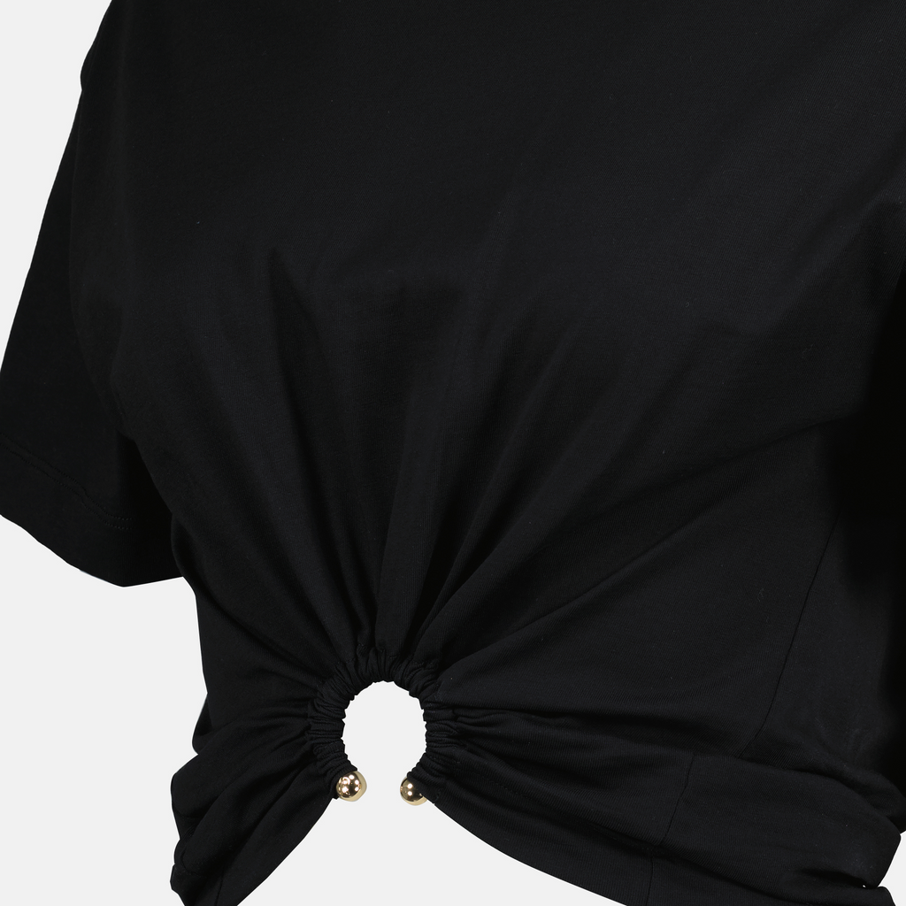 T-Shirts Piercing T-Shirt Rabanne Schwarz Femme