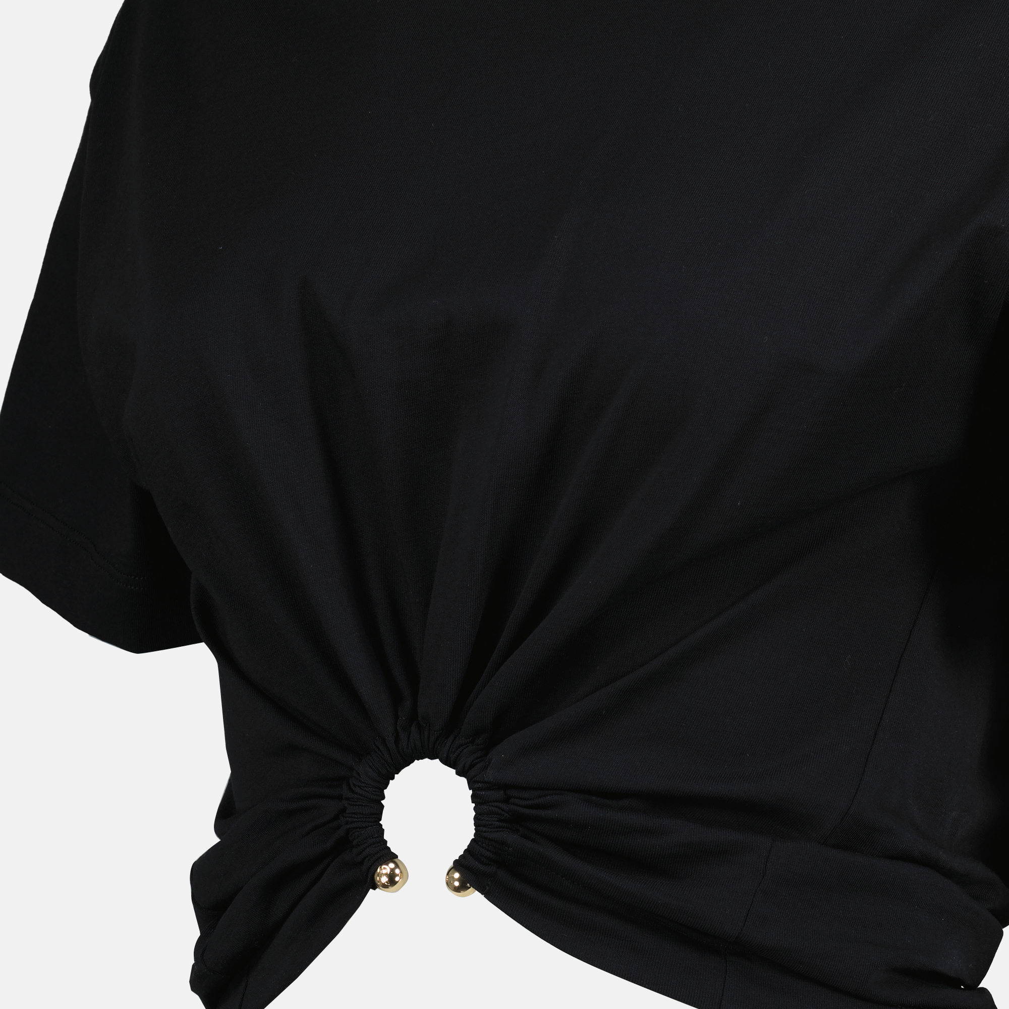 T-shirts T-shirt percing Rabanne Noir Femme