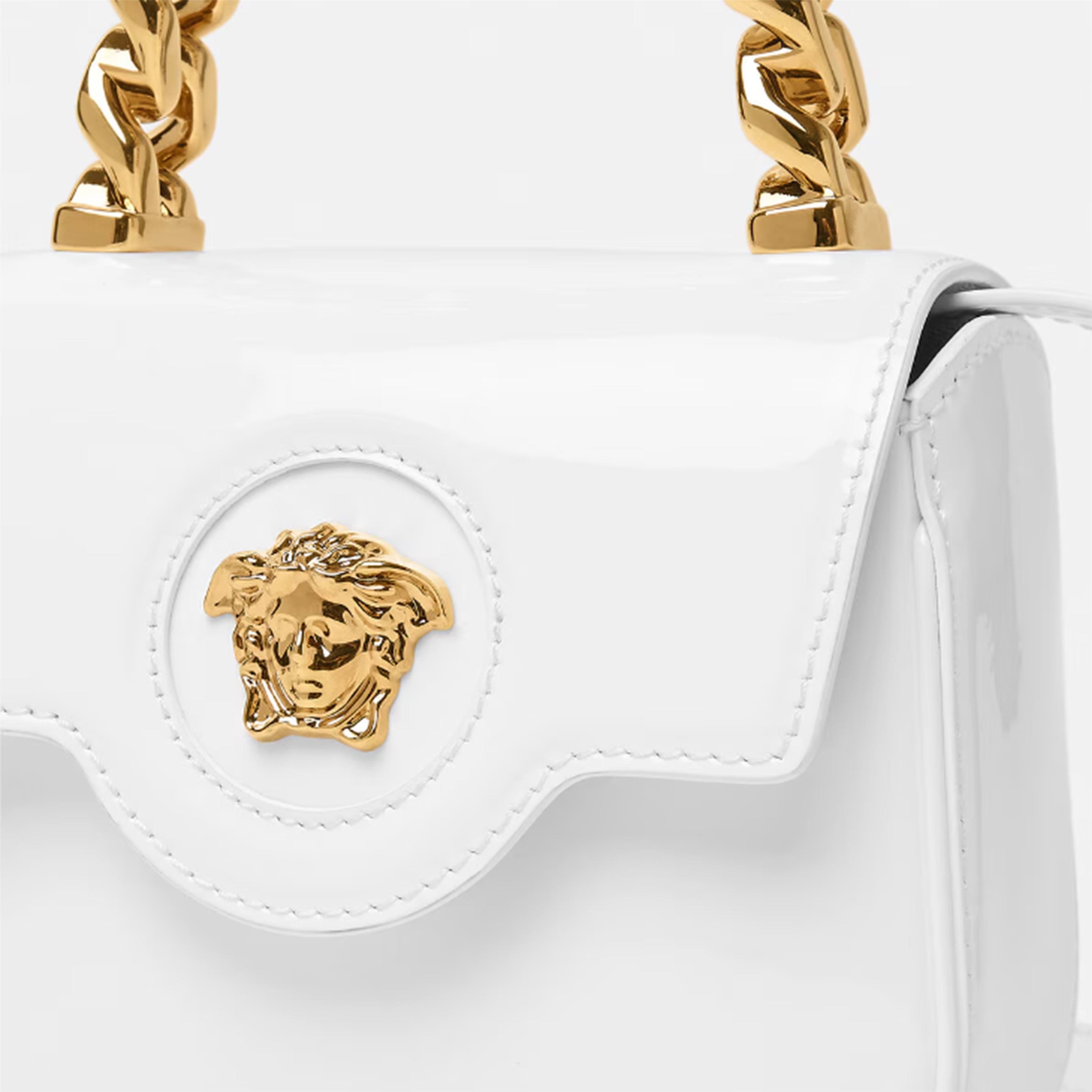Bolsas de mão e de ombro Petit sac La Medusa Versace Branco Femme