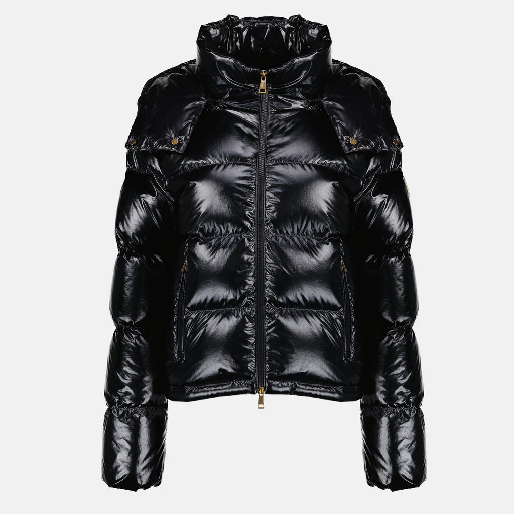 Manteaux ニヴェオール ブラック ダウンジャケット Moncler Noir Femme