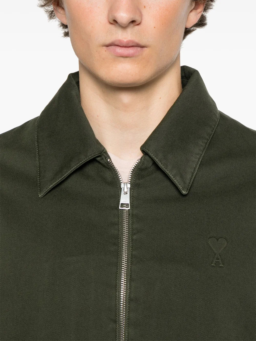 Jacken Zipped Bomber Ami de coeur Ami PARIS Khaki Homme