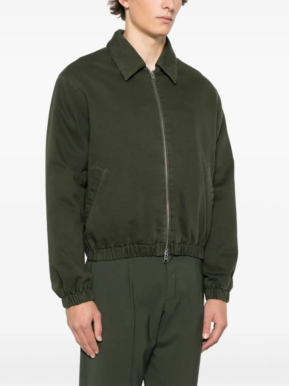 Jacken Zipped Bomber Ami de coeur Ami PARIS Khaki Homme