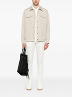 Jaquetas Casaco Frema Moncler Bege Homme