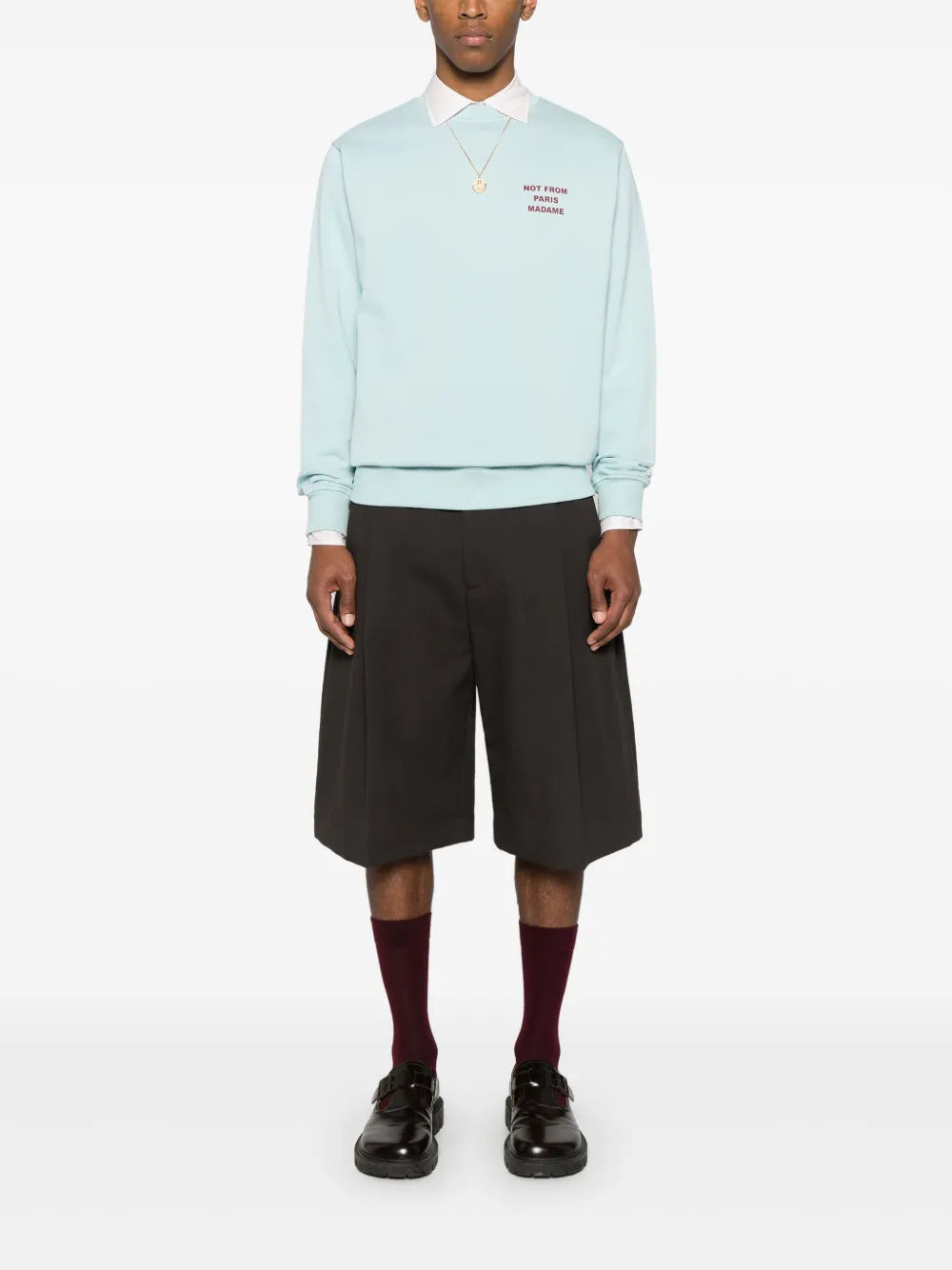 Sweatshirts Sweat Slogan Drole De Monsieur Bleu Homme