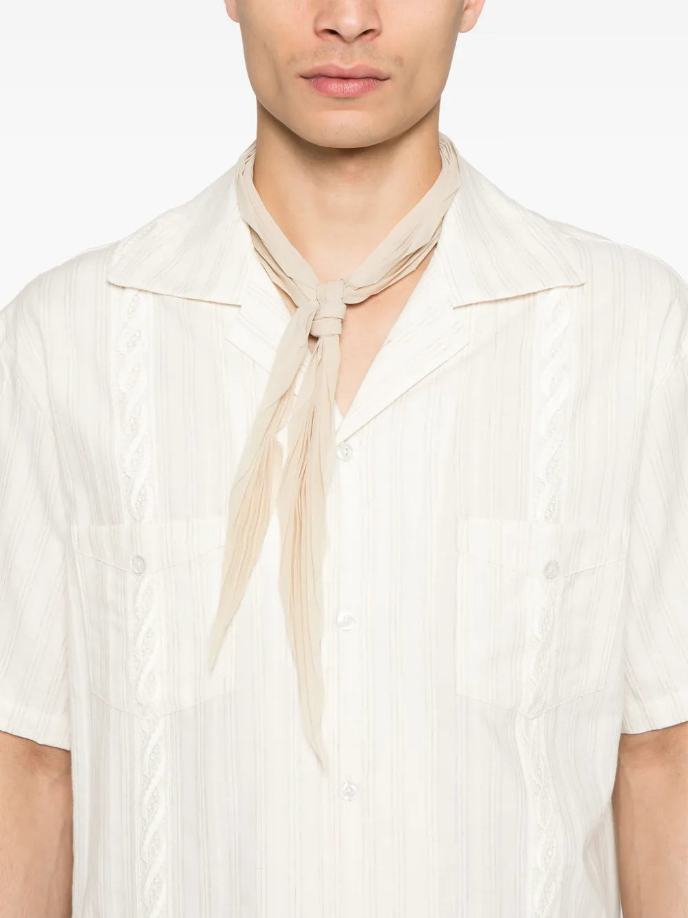 Chemises Chemise Cubaine Drole De Monsieur Beige Homme