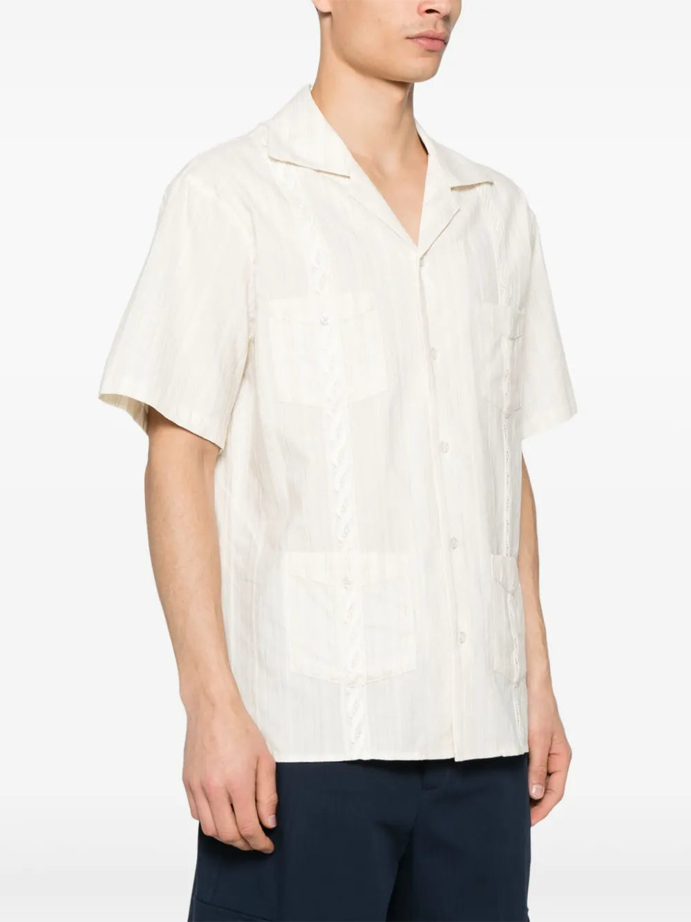 Chemises Chemise Cubaine Drole De Monsieur Beige Homme