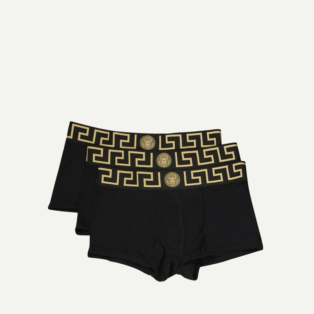 Unterwäsche und homewear Lot de boxers Versace Schwarz Homme